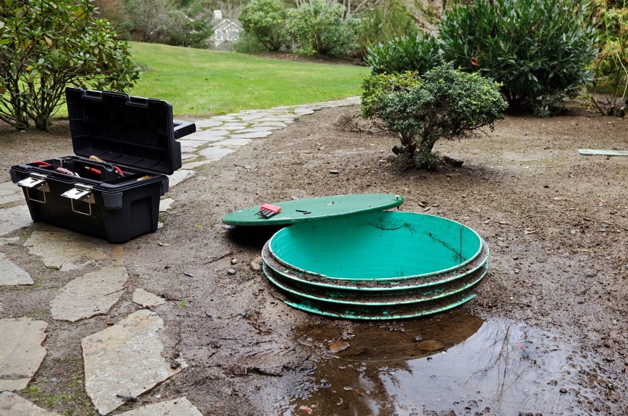 Fonctionnement d'une fosse septique